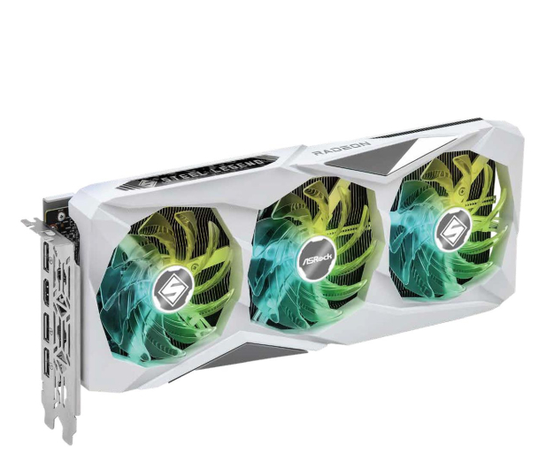 ASRock Radeon RX 7600 XT Steel Legend OC 16GB GDDR6 - 1216987 - zdjęcie 3